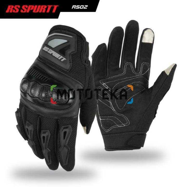 Мотоперчатки Spurtt (Спурт) RS02 черный M Мотоперчатки Spurtt (Спурт) RS02 черный M