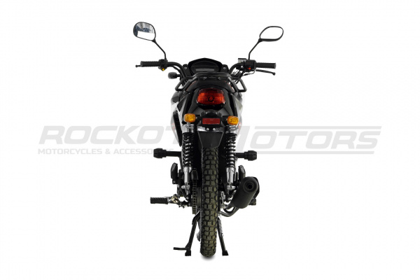 Мопед ROCKOT (Рокот) ALPHA CITY M - 12 49.9 (125) чёрный глянцевый | Мототека