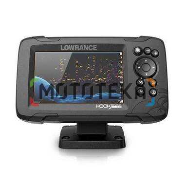 Эхолот-картплоттер Lowrance (Лоуренс) Reveal 5 HDI 83/200 кГц и 455/800 кГц (000-15504-001)