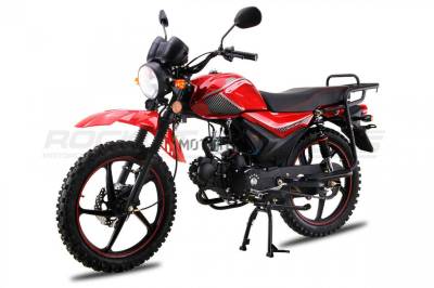 Мопед ROCKOT (Рокот) ALPHA OFFROAD M - 12 49.9 (125) красный глянцевый
