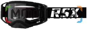 Очки снегоходные RSX Blizzard Winter черный, черный двойное прозрачное стекло, унив.