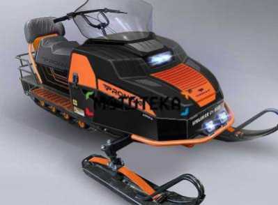 Снегоход Promax (Промакс) YAKUT LONG 500 2.0 4T 17 л.с Хаки (машинокомплект)