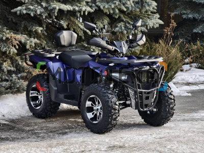 Квадроцикл R - MOTO (Р - Мото) Lion 200 KING new фиолетовый (машинокомплект)