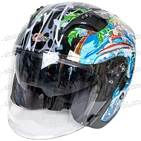 Шлем мото открытый HIZER (Хайзер) 237 №1 (L)