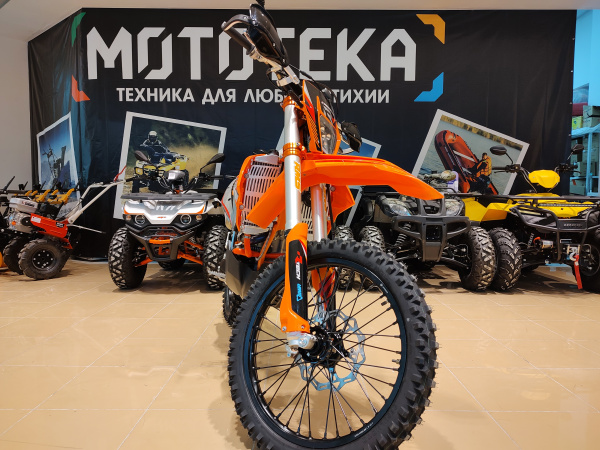 Мотоцикл кроссовый / эндуро Regulmoto (Регулмото) Crosstrec 300 оранжевый с ПТС | Мототека
