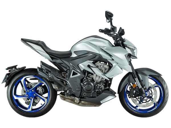 Мотоцикл дорожный Zontes (Зонтес) ZT350 - R1 (4T ZT184MP EFI) 17/17 (2023 г.) серебристый с ПТС | Мототека