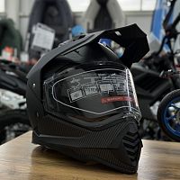 Шлем мото мотард Мототека ( MOTOTEKA ) WS 902 MATT CARBON S