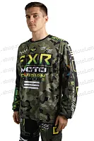 Джерси/футболка для мотокросса FXR №2 (S) black/yellow