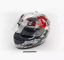 Шлем интеграл THH TS - 42#4 WHT/GIRL 2 - стекла (L)