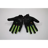 Мотоперчатки SCOYCO (Скойко) MC29 (XL, чёрный/зелёный, Anti-Slip)