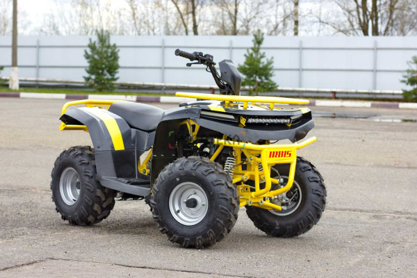 Квадроцикл детский IRBIS (Ирбис) ATV 125 2023 желтый с ПСМ | Мототека
