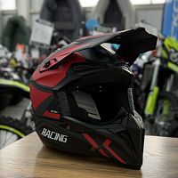 Шлем мото кроссовый Мототека ( MOTOTEKA ) TQ 602 BLACK/RED XS