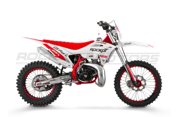 Мотоцикл кроссовый / эндуро ROCKOT (Рокот) GS FIVE L Redline (250cc 2T, MT250, 21/18) | Мототека