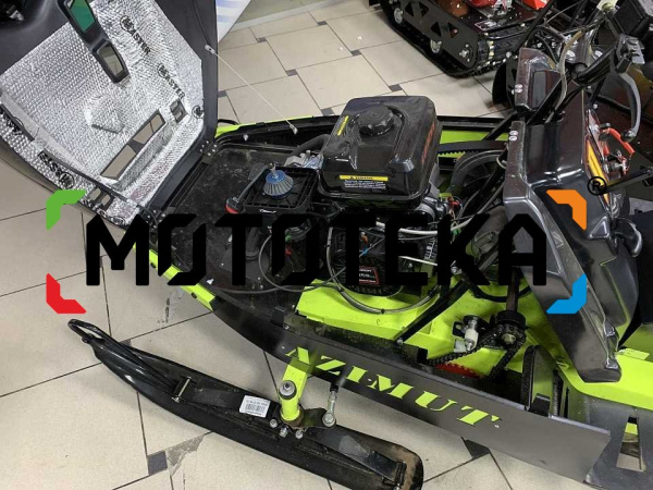 Мини - снегоход Бурлак Azimut (Азимут), Loncin 24 л.с., черный (машинокомплект) | Мототека