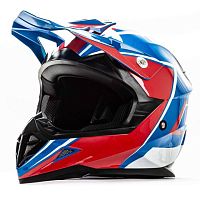 Шлем мото кроссовый HIZER (Хайзер) 615 (L) #5 blue