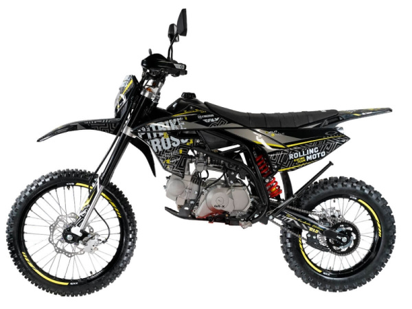 Питбайк GR - X YX125EM 19/16 (механ. сцепл., эл. cтартер 2022 г.) Roman Kurbatov Edition | Мототека