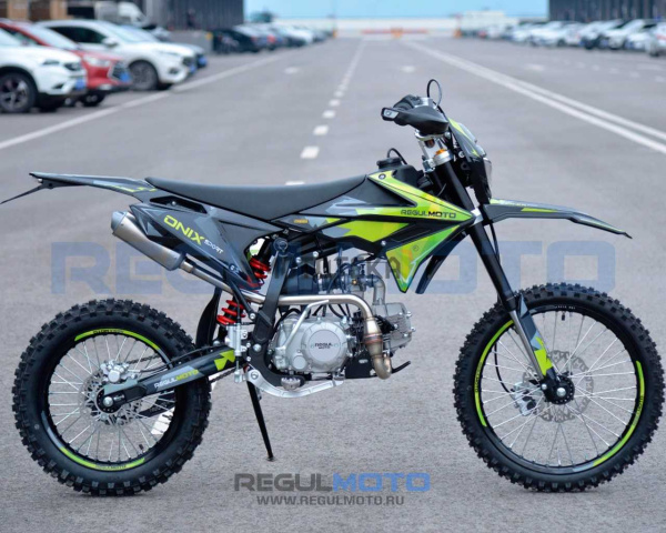 Питбайк Regulmoto (Регулмото) ONIX SPORT черный/зеленый | Мототека